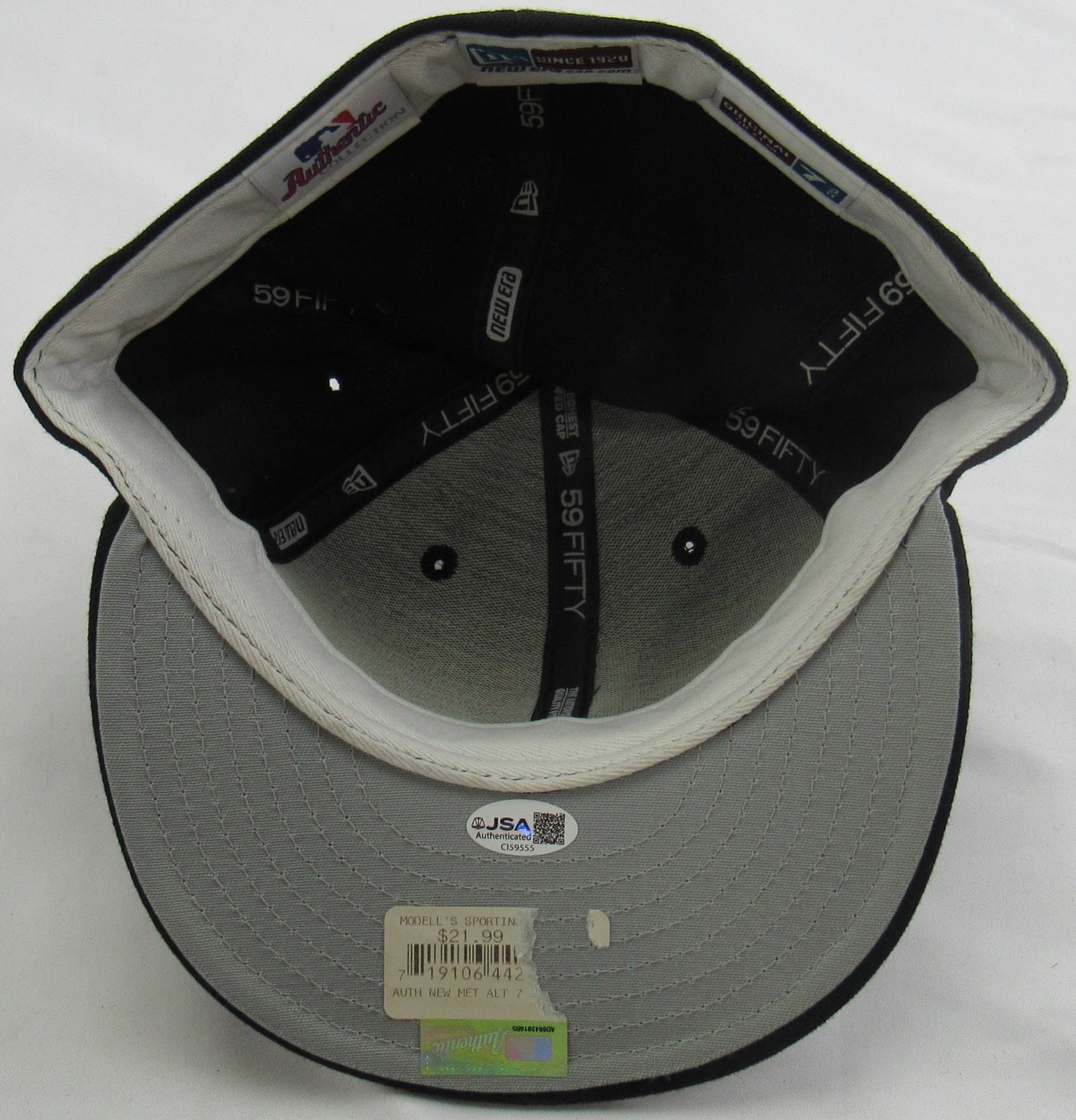 Keith Hernandez Signed Mets Auto Hat JSA CI59555