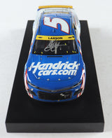 Kyle Larson Signed 2021 NASCAR #5 Hendrickcars.com - Kansas Win - 1:24 Premium Diecast Car (PA)