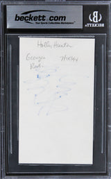Holly Hunter The Incredibles Authentic Signed 3x5 Index Card BAS Slabbed 1
