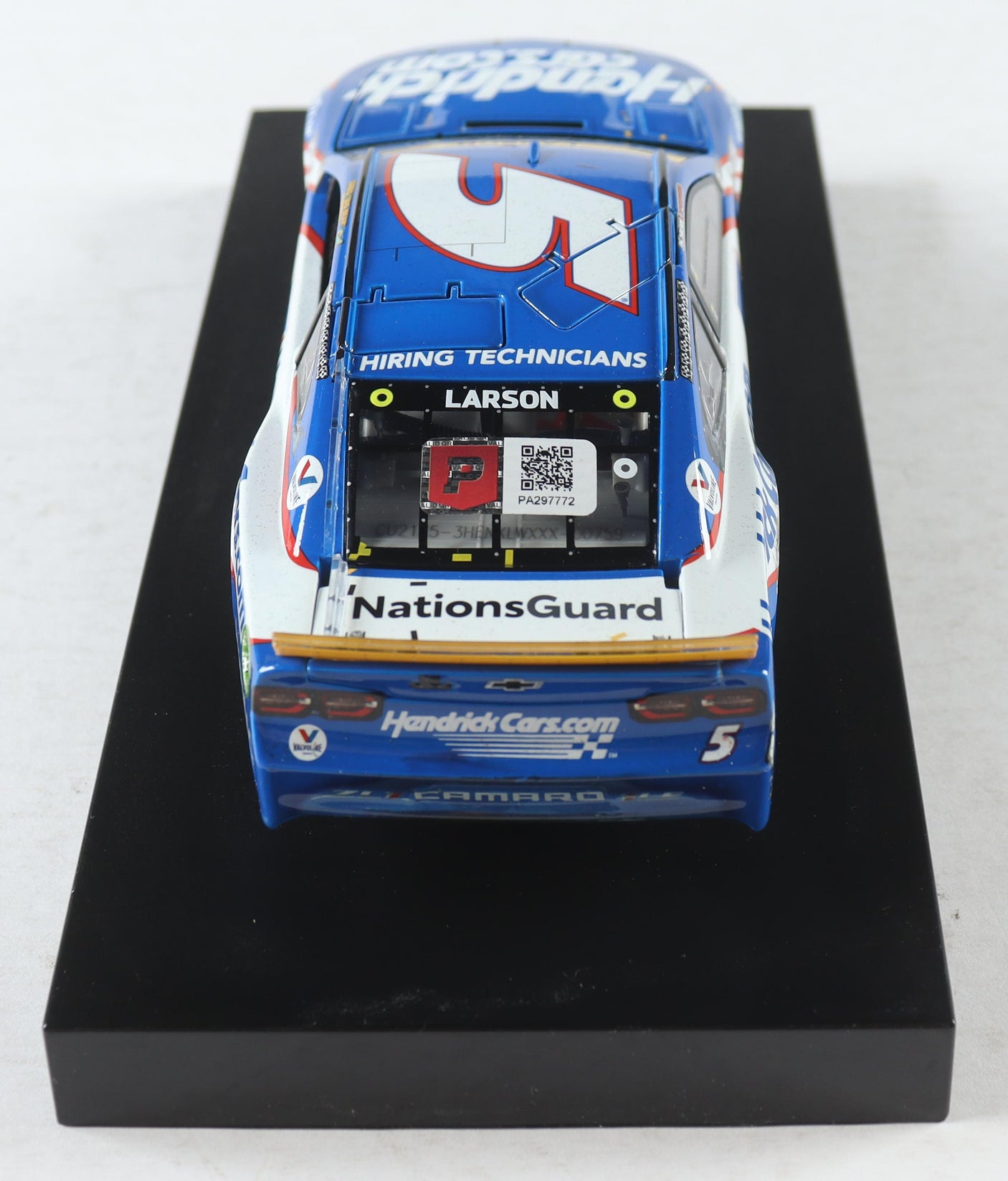 Kyle Larson Signed 2021 Kansas Win NASCAR #5 Diecast 1:24 (COA)