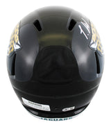 Jaguars Travis Hunter Authentic Signed Full Size Speed Rep Helmet BAS Witnessed
