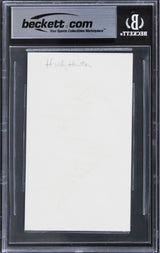 Holly Hunter The Incredibles Authentic Signed 3x5 Index Card BAS Slabbed 2