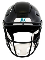 Jaguars Travis Hunter Authentic Signed Speed Flex Full Size Helmet BAS Witnessed