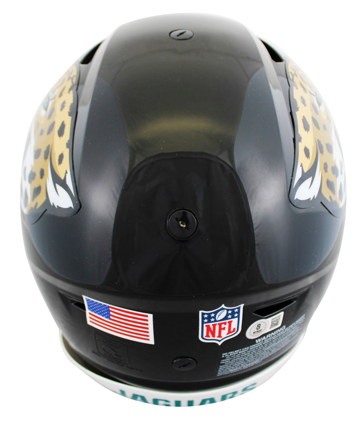 Jaguars Travis Hunter Authentic Signed Speed Flex Full Size Helmet BAS Witnessed