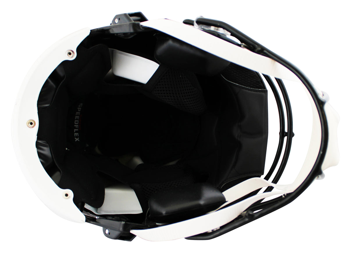 Jaguars Travis Hunter Authentic Signed Speed Flex Full Size Helmet BAS Witnessed