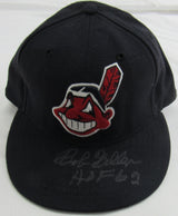 Bob Feller Signed Indians Auto Hat JSA CI59542