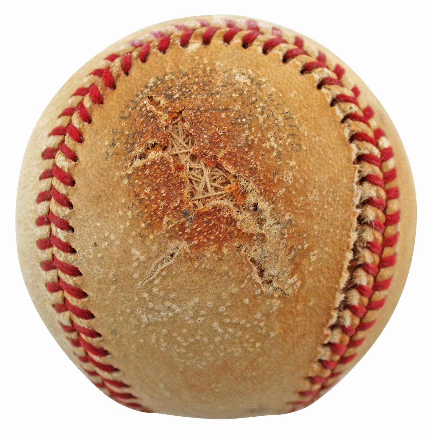 Dwight D. Eisenhower Authentic Signed WIlliam Harridge Oal Baseball BAS & PSA