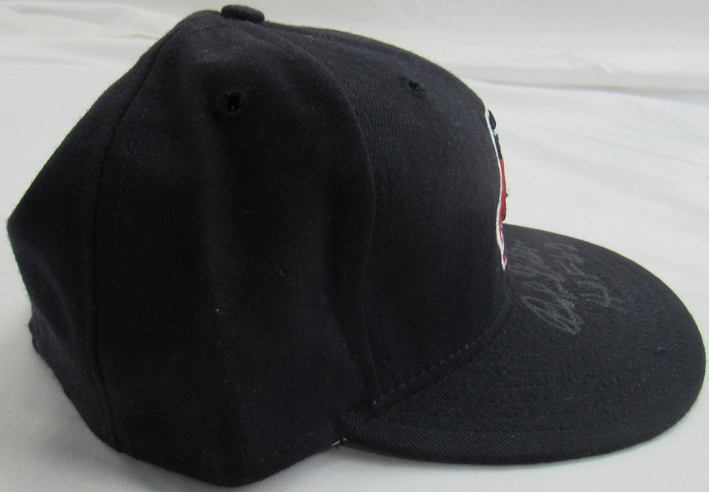 Bob Feller Signed Indians Auto Hat JSA CI59542