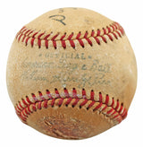 Dwight D. Eisenhower Authentic Signed WIlliam Harridge Oal Baseball BAS & PSA