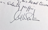 William Shatner Signed 7.25x10.5 1 Page Essay on Personal Letterhead BAS #A71925