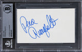 Rosanna Arquette Pulp Fiction Authentic Signed 3x5 Index Card BAS Slabbed 2