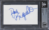 Rosanna Arquette Pulp Fiction Authentic Signed 3x5 Index Card BAS Slabbed 3