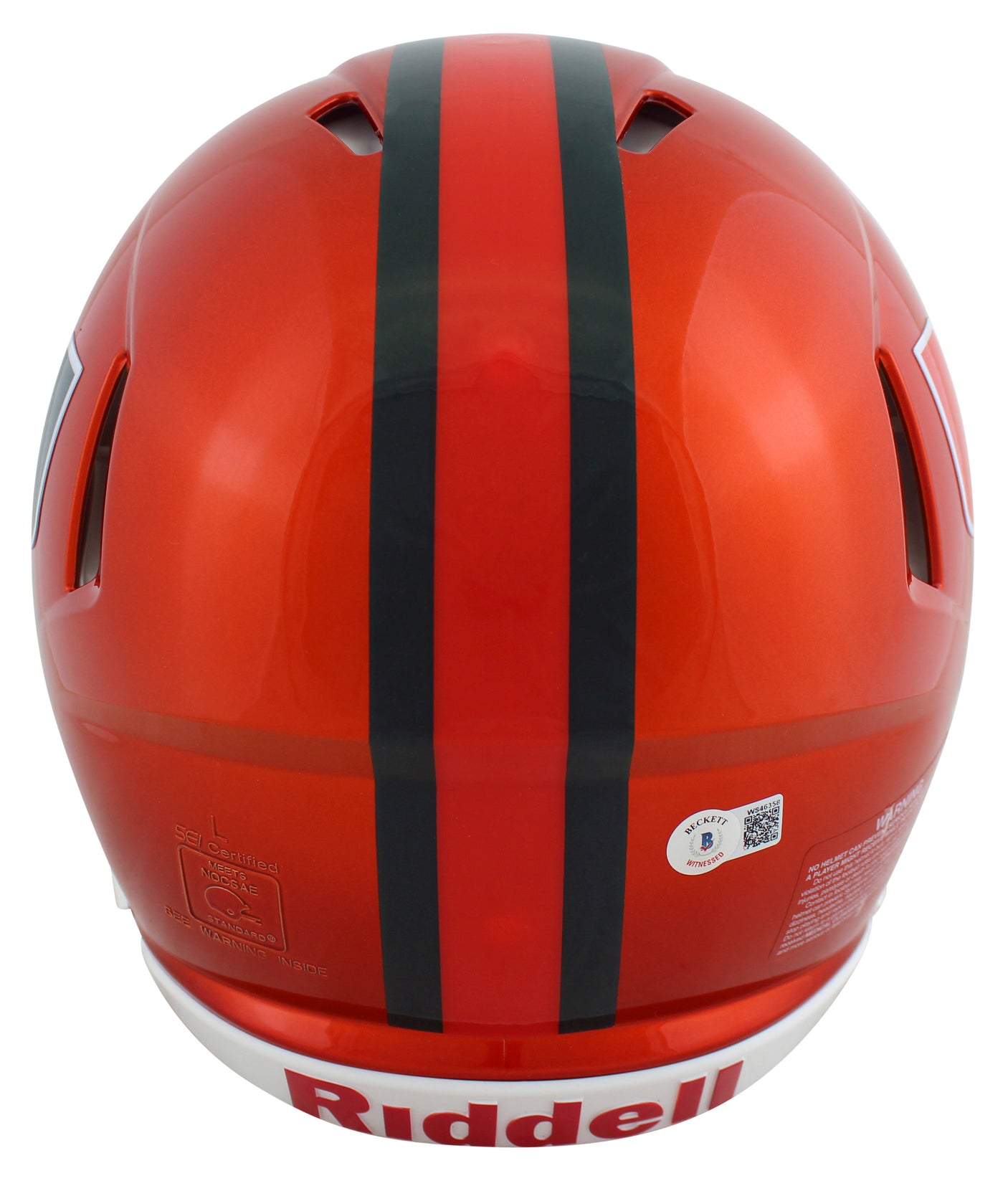 Miami Ray Lewis Authentic Signed Flash Full Size Speed Proline Helmet BAS Wit