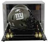 Giants Jalin Hyatt Signed Salute To Service Speed Mini Helmet w/ Case BAS Wit