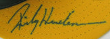 Rickey Henderson Signed A's Athletics Auto Hat JSA CI59547