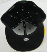 Rickey Henderson Signed A's Athletics Auto Hat JSA CI59547