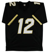 Colorado Travis Hunter "24 Heisman" Signed Black Pro Style Jersey BAS Witnessed