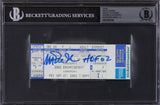 Magic Johnson HOF 02 Signed HOF Induction Ticket Stub Auto 10! BAS Slabbed 2