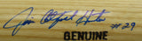 Jim Catfish Hunter Signed Rawlings Baseball Bat JSA CI59614