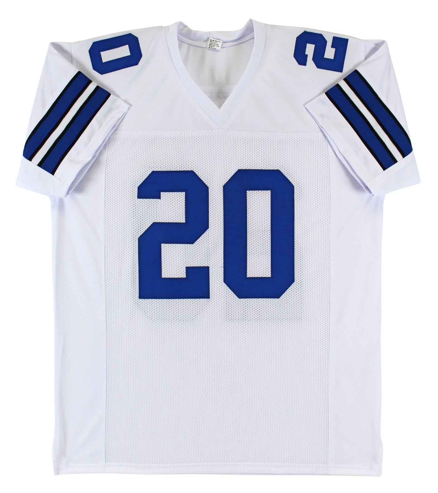 Mel Renfro "HOF 96" Authentic Signed White Pro Style Jersey BAS Witnessed