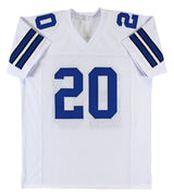 Mel Renfro "HOF 96" Authentic Signed White Pro Style Jersey BAS Witnessed
