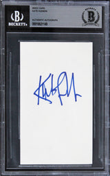 Kate Hudson Almost Famous Authentic Signed 3x5 Index Card BAS Slabbed