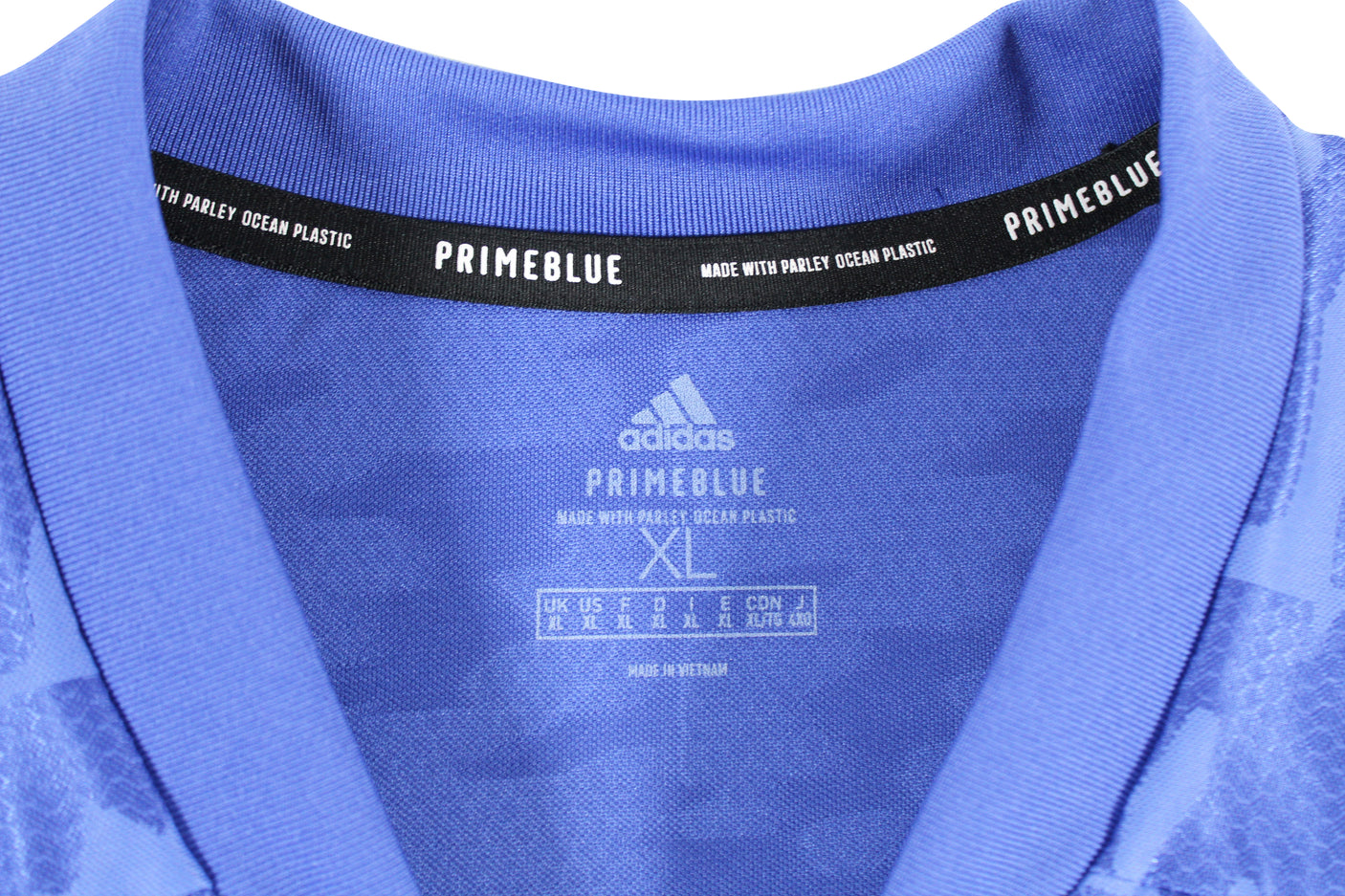 Los Angeles Galaxy Blue Adidas Primeblue XL Jersey Un-signed