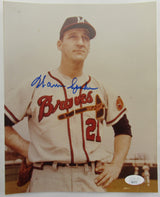 Warren Spahn Signed Auto Autograph 8x10 Photo JSA CB21717