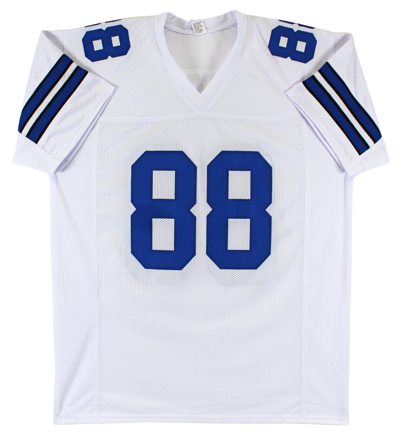 Michael Irvin Authentic Signed White Pro Style Jersey Autographed BAS Witnessed
