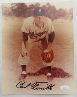 Carl Furillo Signed Auto Autograph 8x10 Photo JSA CB21712