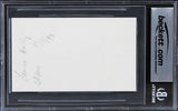 Lauren Holly Dumb and Dumber Authentic Signed 3x5 Index Card BAS Slabbed 2