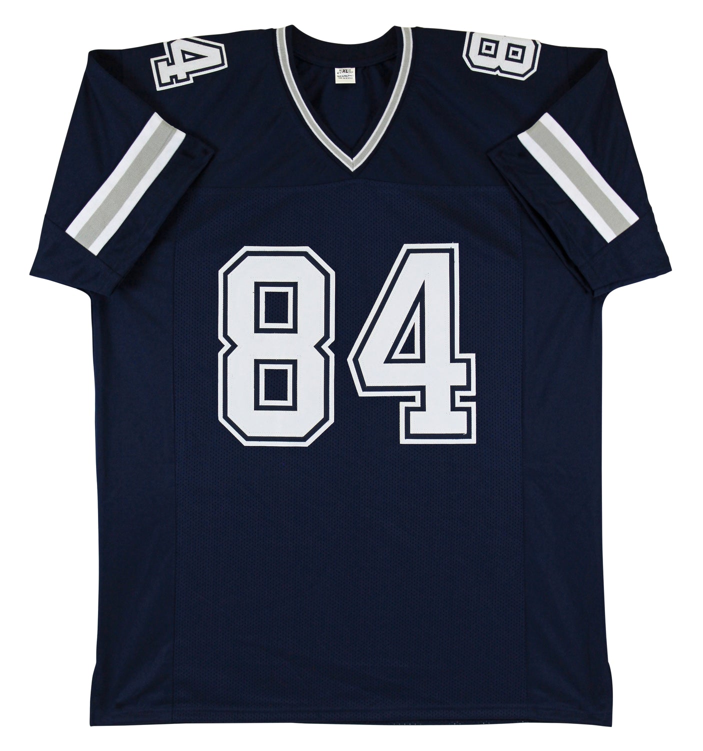 Jay Novacek Authentic Signed Navy Blue Pro Style Jersey Autographed BAS Witness