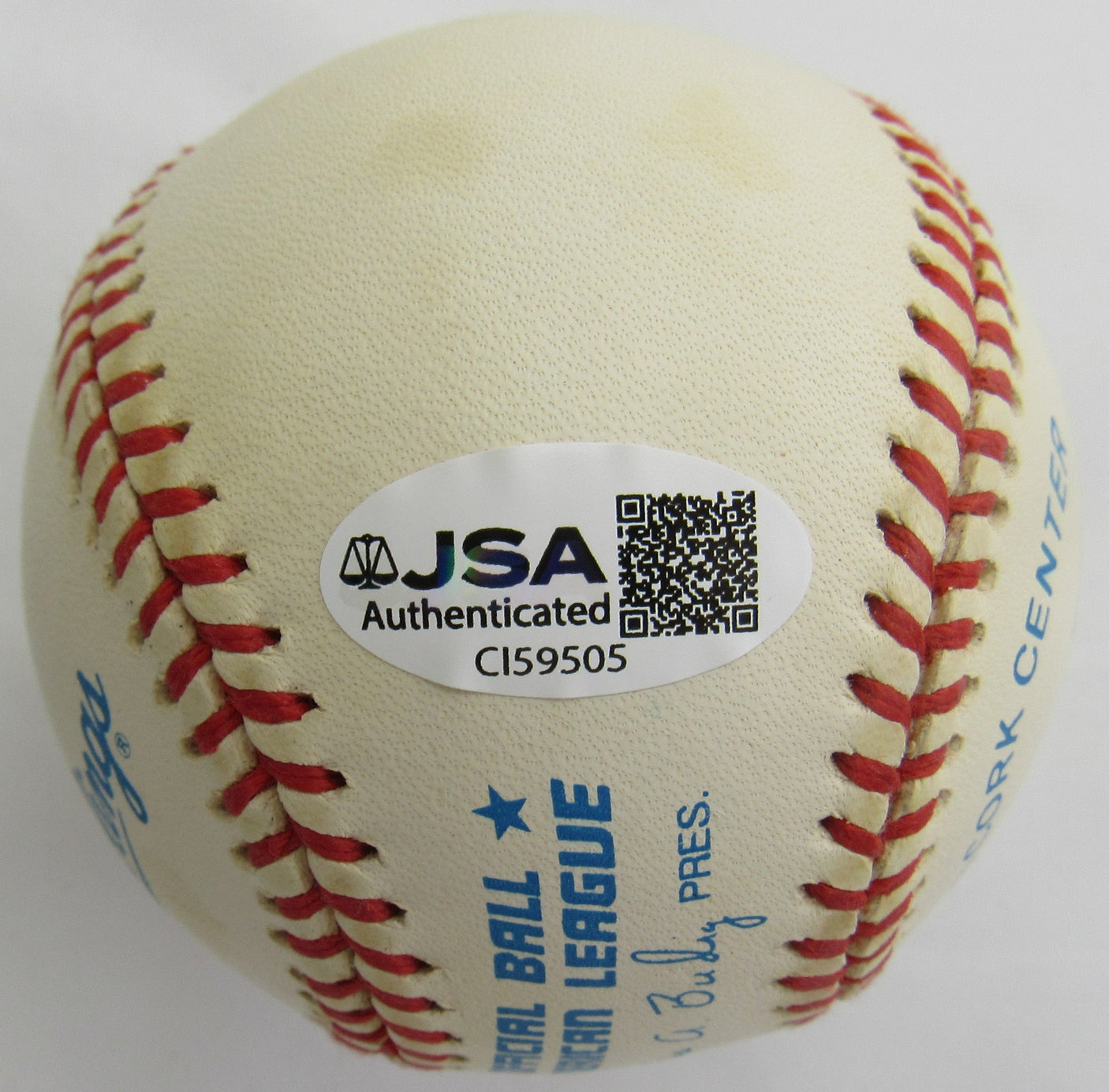 Harmon Killebrew Signed Auto Baseball JSA CI59505