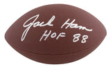 Steelers Jack Ham "HOF 88" Signed Wilson Super Grip Nfl Football BAS Witnessed