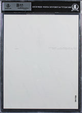 Mark Hamill Star Wars "Apply Make-Up Here" Authentic Signed 8x10 Photo BAS Slab