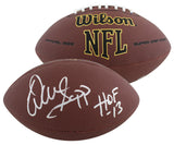 Buccaneers Warren Sapp Signed Wilson Super Grip Nfl Football BAS Witnessed