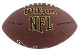 Buccaneers Warren Sapp Signed Wilson Super Grip Nfl Football BAS Witnessed