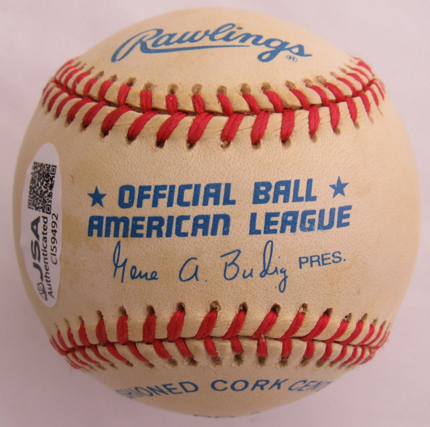 Mel Stottlemyre Signed Auto Baseball JSA CI59492