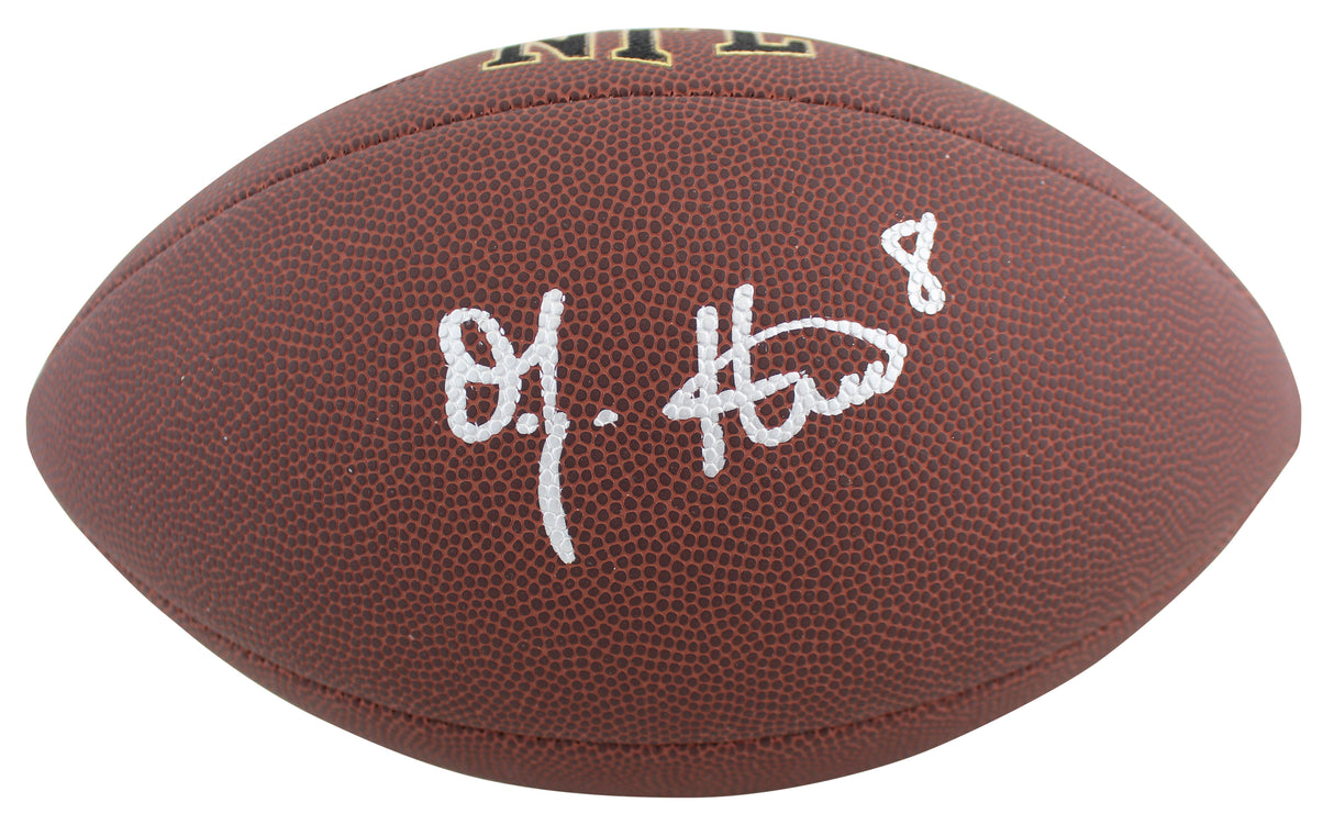 Bills O.J. Howard Authentic Signed Wilson Super Grip Nfl Football BAS Witnessed