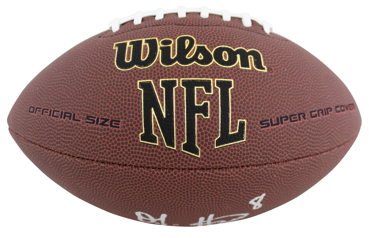 Bills O.J. Howard Authentic Signed Wilson Super Grip Nfl Football BAS Witnessed