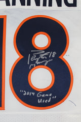 Broncos Peyton Manning 2014 Game Used Signed Nike Jersey Photomatched & Fanatics