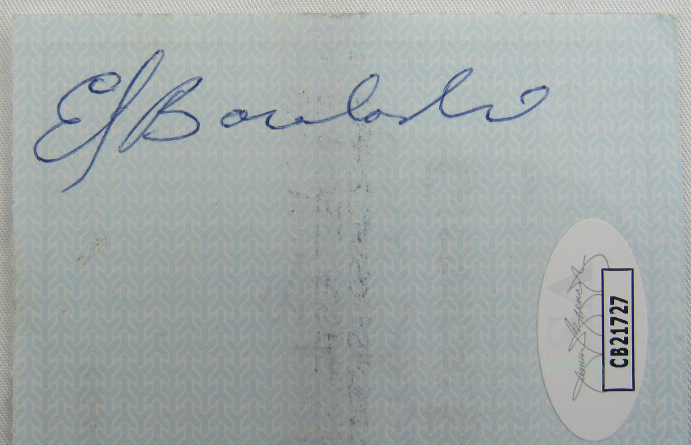 Whitey Ford Signed Auto Autograph Check JSA CB21727