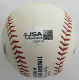 Bud Harrelson Signed Auto Baseball JSA CI59518