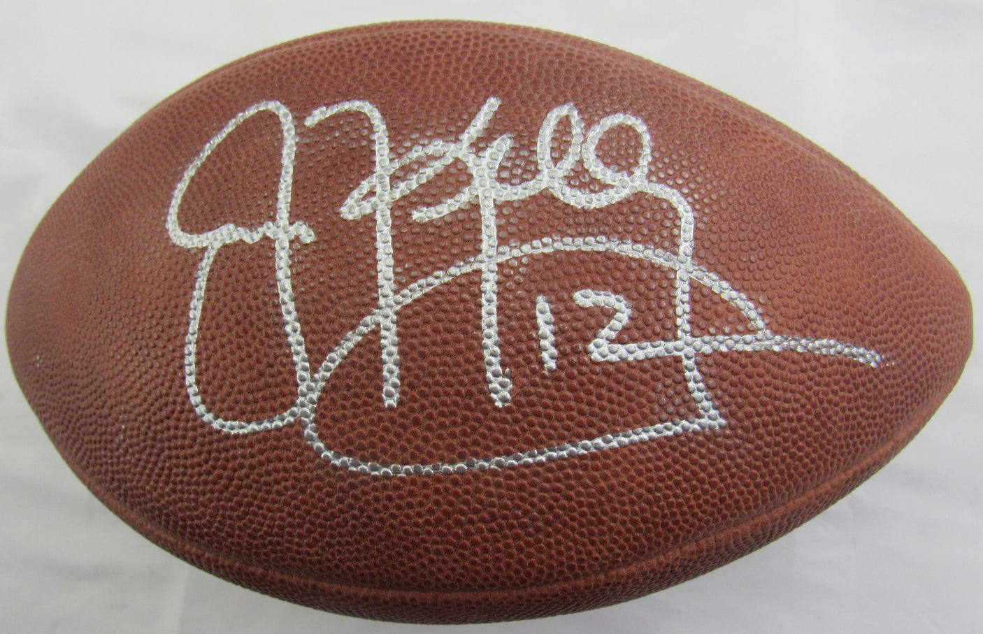 Jim Kelly Signed Auto Autograph Wilson NFL Football JSA EE90378