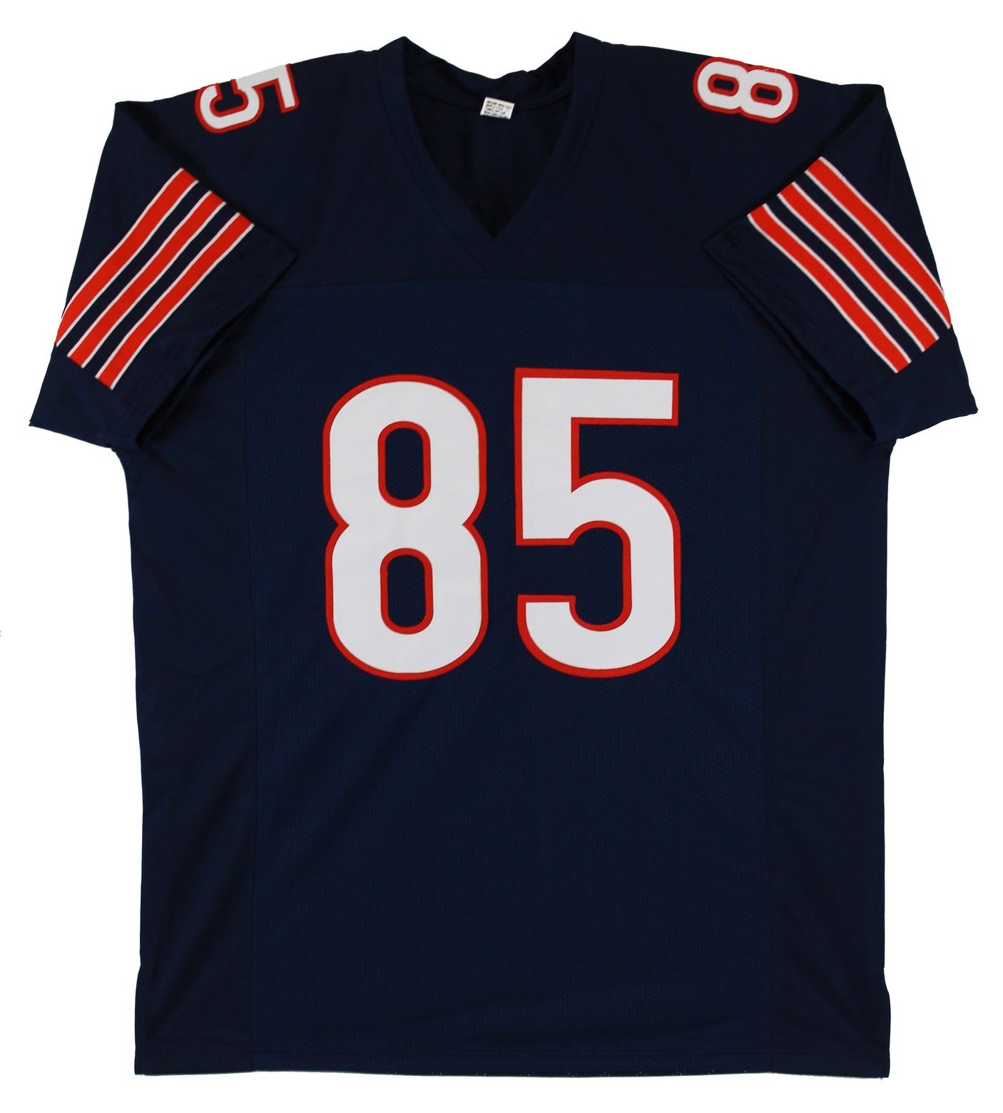 Cole Kmet Authentic Signed Navy Blue Pro Style Jersey Autographed BAS Witnessed