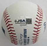 Cody Bellinger Signed Auto Baseball JSA CI59569