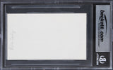 Ellen Corby The Waltons Authentic Signed 3x5 Index Card BAS Slabbed