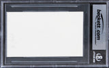 Naomi Judd Someone Like You Authentic Signed 3x5 Index Card BAS Slabbed