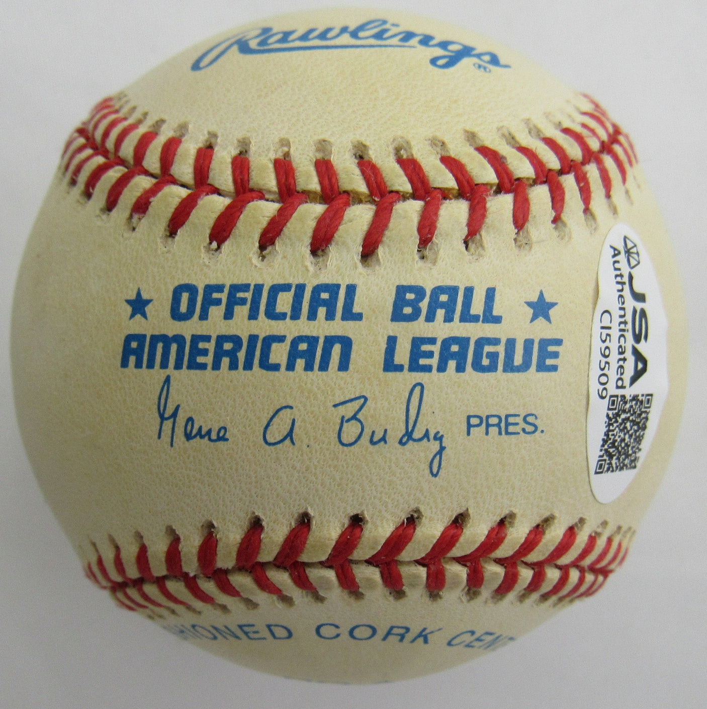 Robin Yount Signed Auto Baseball JSA CI59509