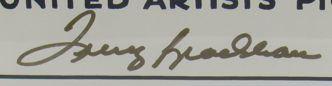 Brett Favre, Troy Aikman and Terry Bradshaw Multi Signed Mickey Mouse Poster Print JSA